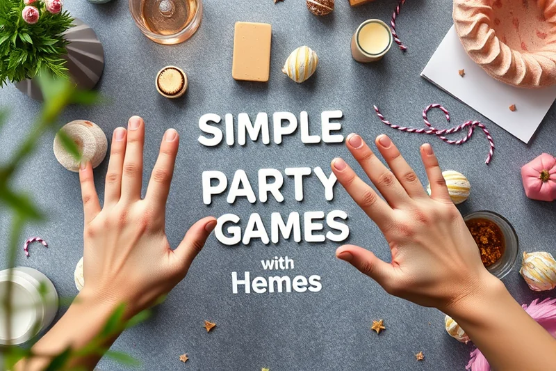 simple milestone party themes games — Simple Milestone Party Themes Games (the finished result)