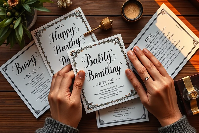 budget milestone party themes invitations — Budget Milestone Party Themes Invitations (the finished result)