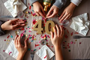 Cheap 40th Birthday Party Decorations