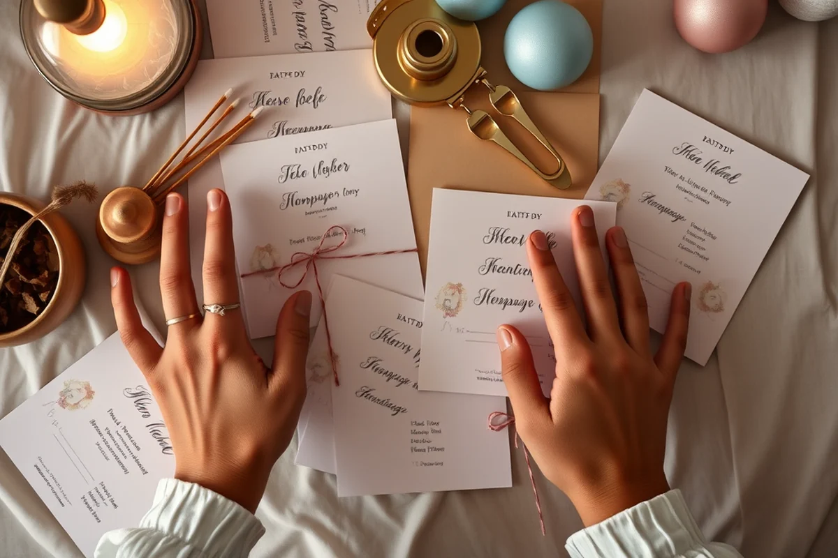 diy milestone party themes invitations favors — Diy Milestone Party Themes Invitations Favors (the finished result)