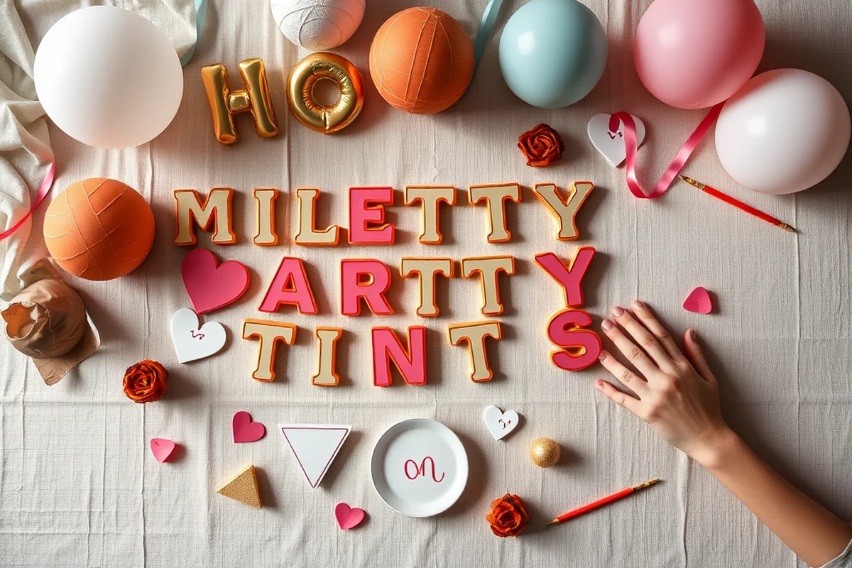 how to milestone party themes decor — How To Milestone Party Themes Decor (the finished result)