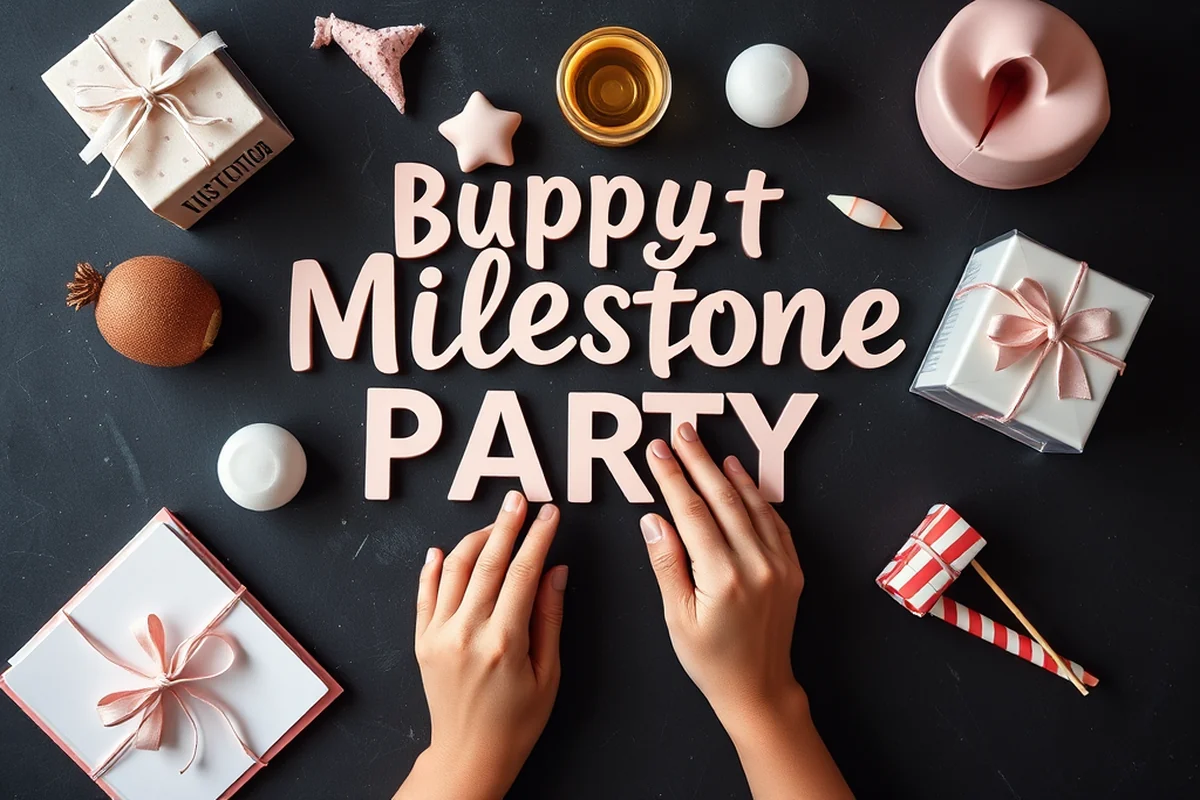 budget milestone party themes invitations favors — Budget Milestone Party Themes Invitations Favors (the finished result)