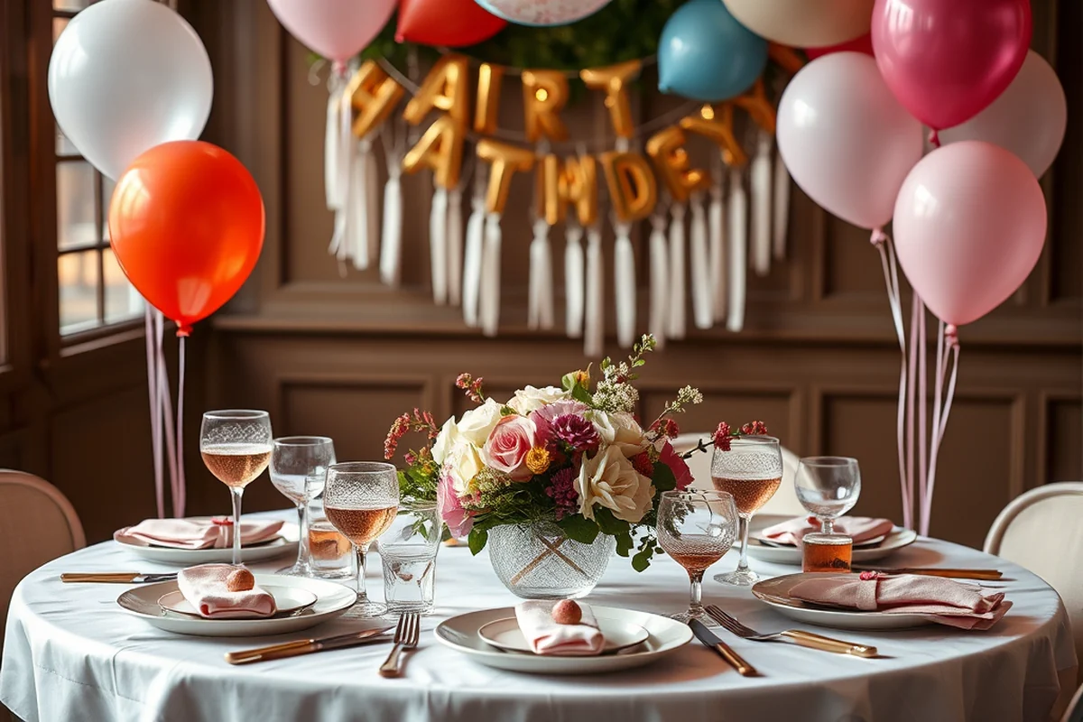 easy milestone party themes food drinks — Easy Milestone Party Themes Food Drinks