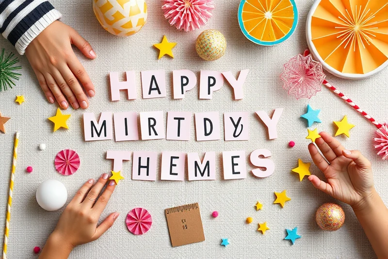 homemade milestone party themes — Homemade Milestone Party Themes (the finished result)