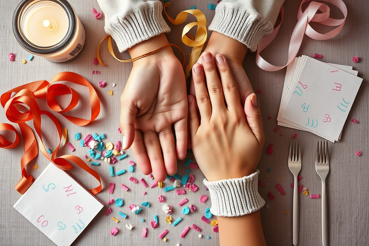 budget milestone party themes for beginners — Budget Milestone Party Themes For Beginners (the finished result)